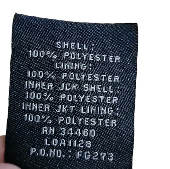 London Fog size XL pink hooded heavy coat that transitions into lighter jacket - Picture 3 of 10